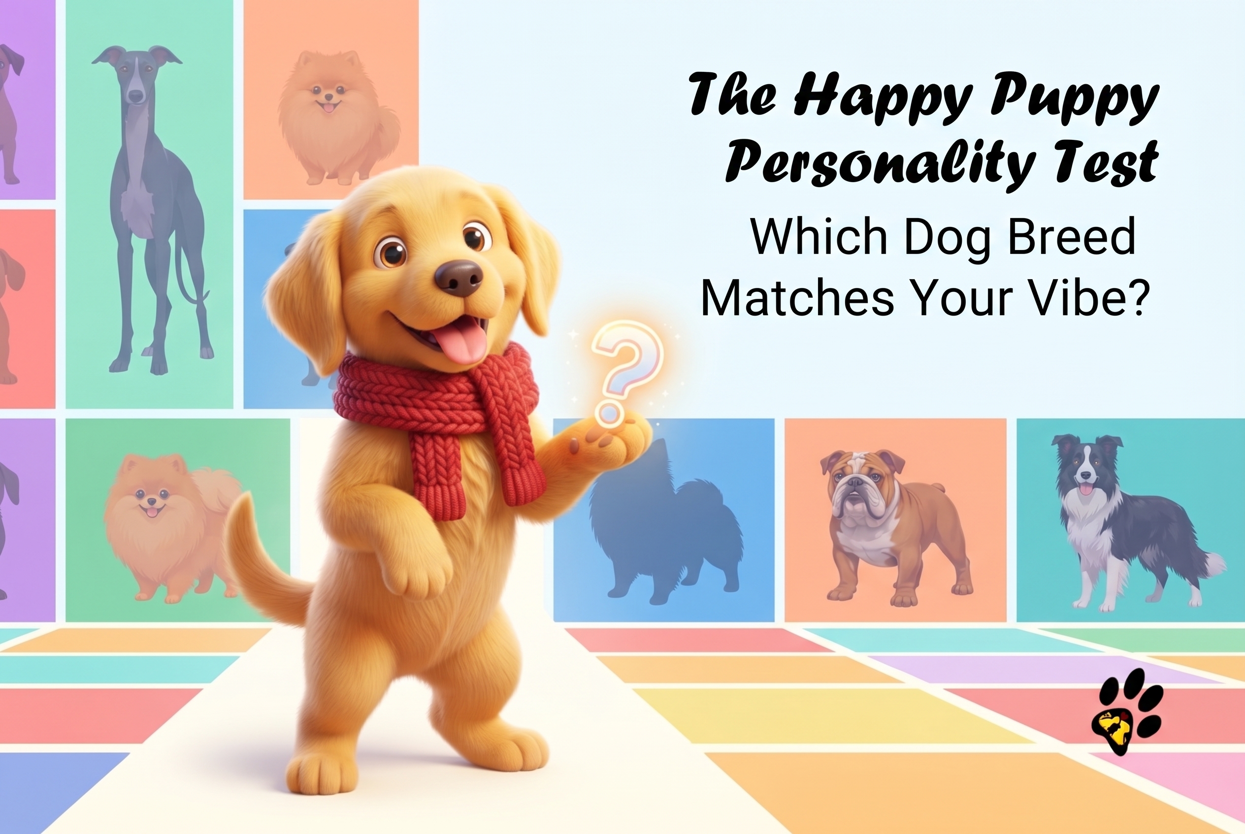The Happy Puppy Personality Test: Which Dog Breed Matches Your Vibe?